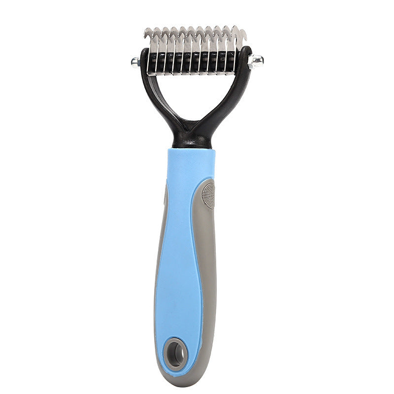 Stainless Double-sided Pet Hair Removal brush