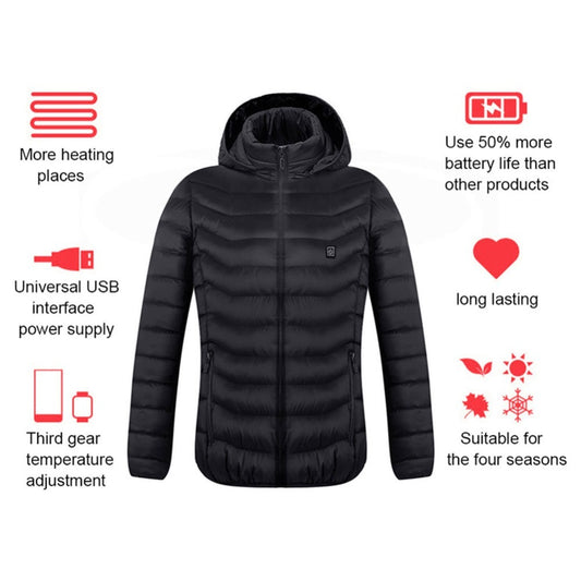 Heated Jacket w/ USB charging