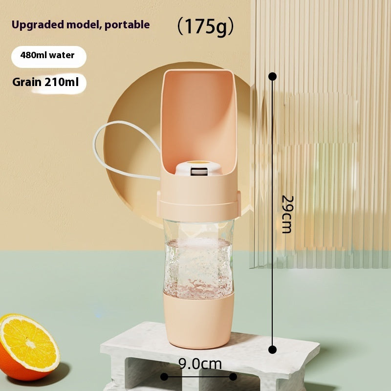 2 In 1 Travel Pet Water Dispenser/Feeder