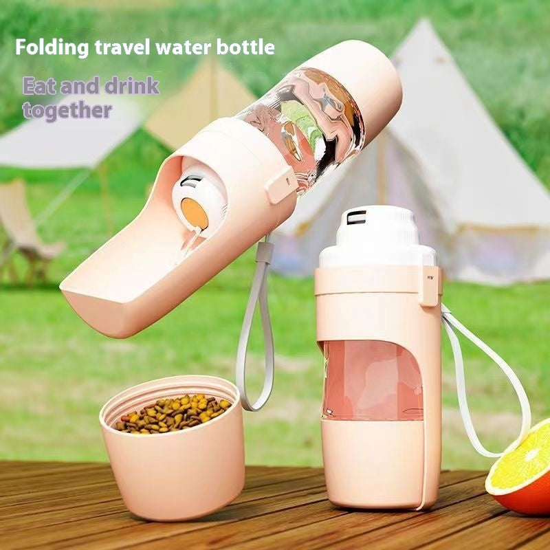 2 In 1 Travel Pet Water Dispenser/Feeder