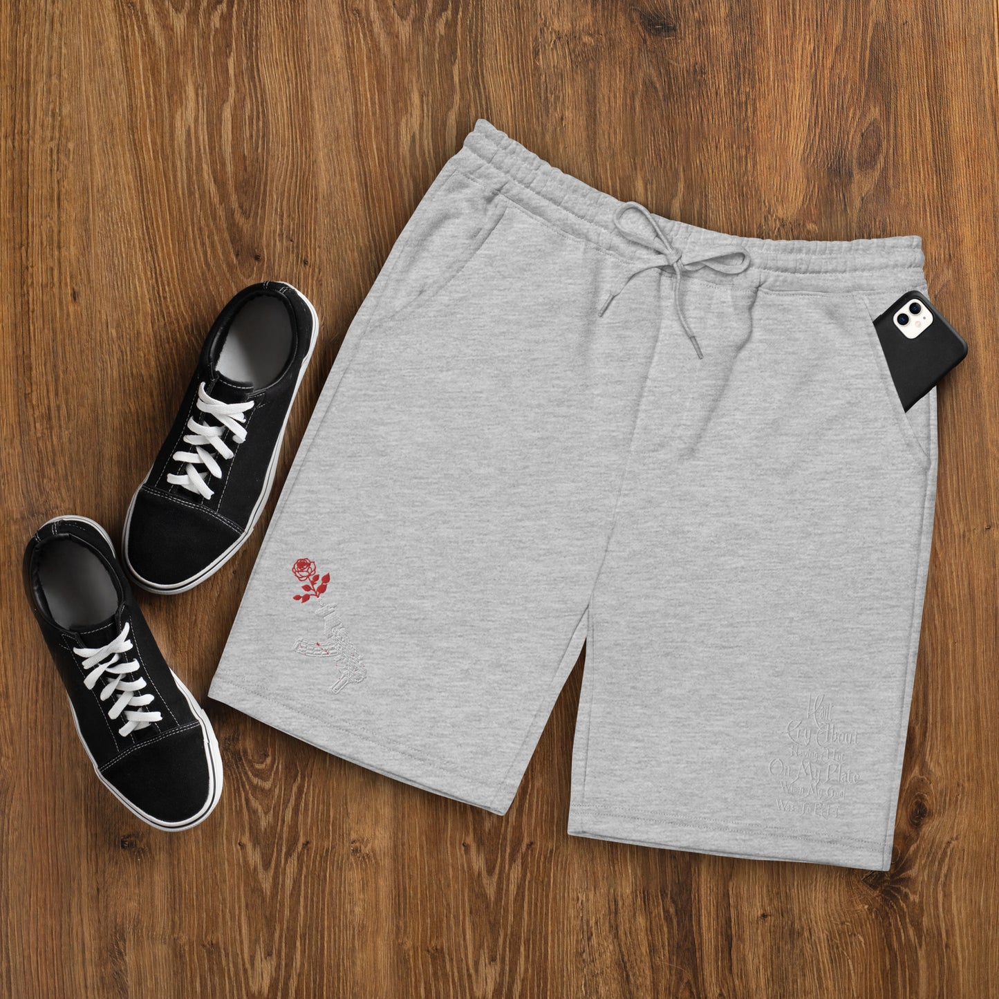 AK 40Rose Men's fleece shorts