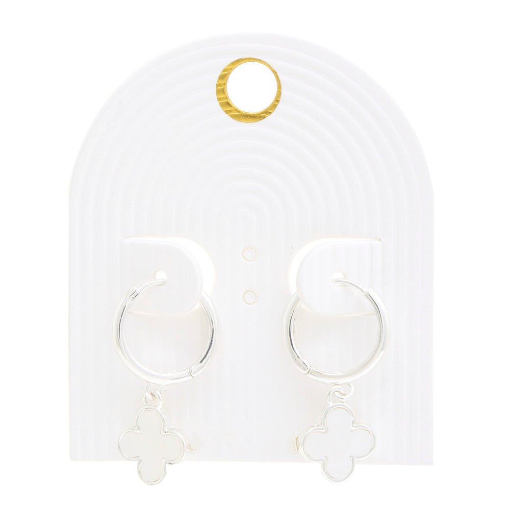 Moroccan Shape Hoop Earring